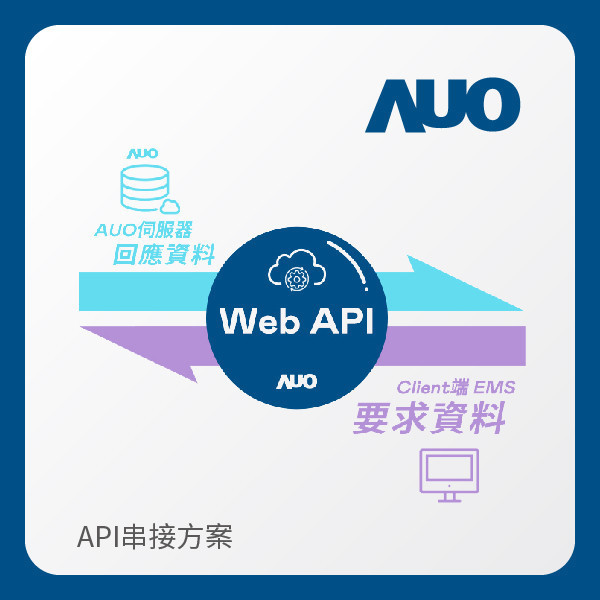 AUO API串接方案 AUO 350vip8888新葡的京光電 API串接方案